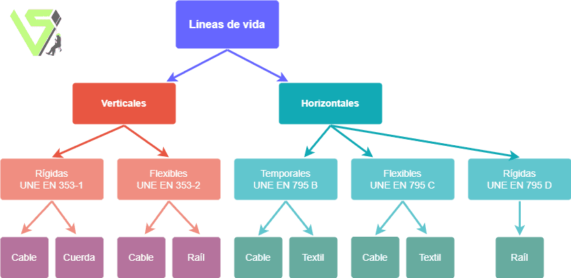 Esquema lineas de vida