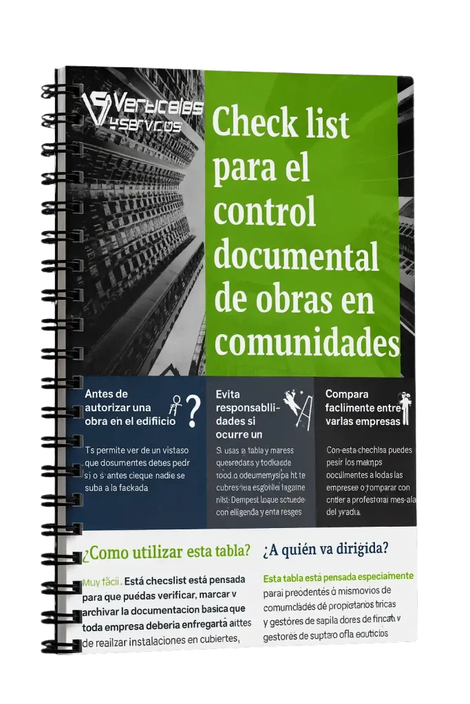 Checklist: documentación exigible a empresas de rehabilitación de edificios en altura.
